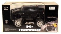 Монстр-трак Rastar Hummer H2 SUT (28100) 1:14 красный/черный