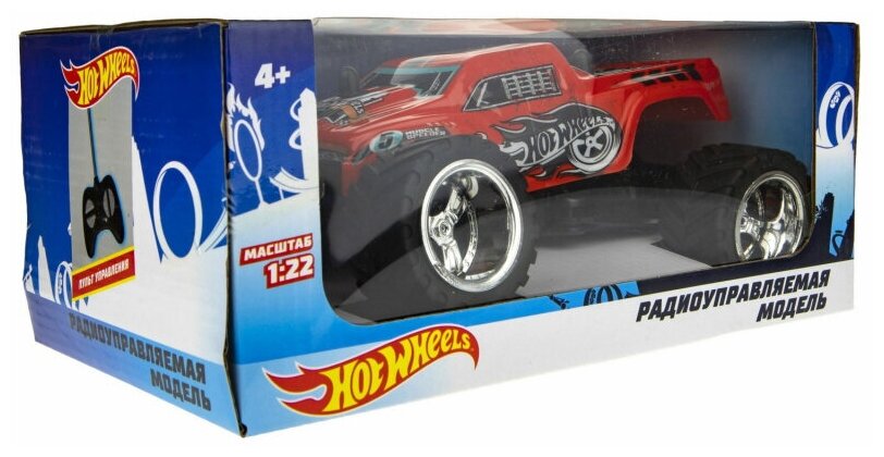 Машина на радиоуправлении Hot Wheels Багги красная Т21684