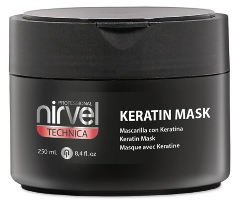 Nirvel Tecnica Keratin Восстанавливающая кератиновая маска № 6 для волос, 250 мл