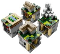 Конструктор LEGO Minecraft 21105 Микромир: деревня