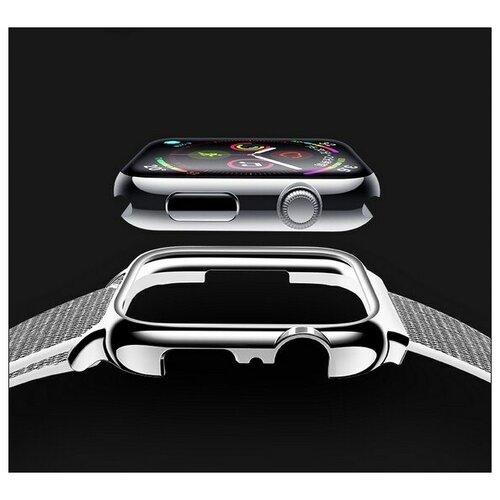 Ремешок для Apple Watch USAMS US-ZB073 Nylon Loop Strap 38/40/41mm серебро