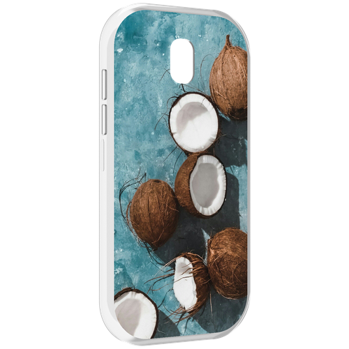 Чехол MyPads красивые-кокосы для Caterpillar S42 задняя-панель-накладка-бампер чехол mypads красивые кокосы для meizu v8 задняя панель накладка бампер