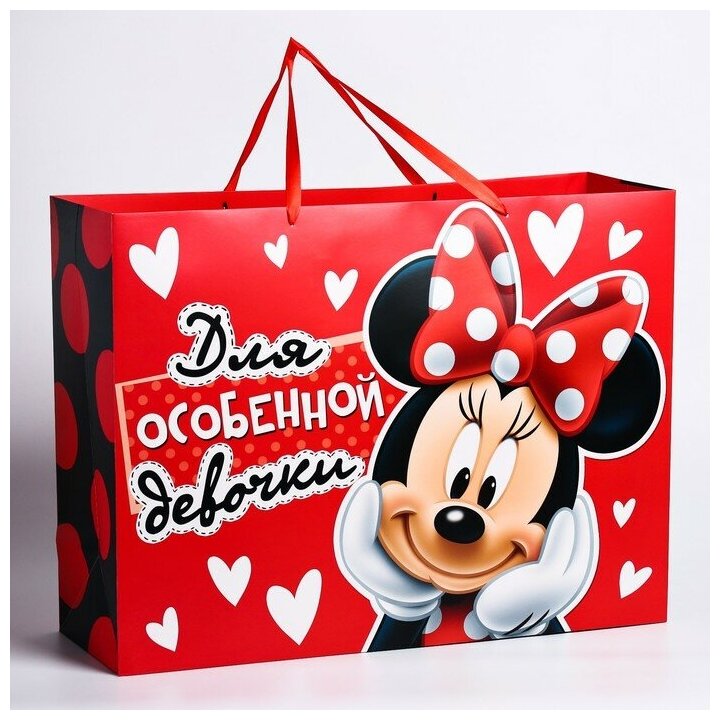 Disney Пакет подарочный "Для особенной девочки" 61х46х20 см, Минни Маус