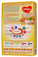 Каша Milupa (Nutricia) молочная мультизлаковая с яблоком и рисовыми шариками (с 10 месяцев) 230 г