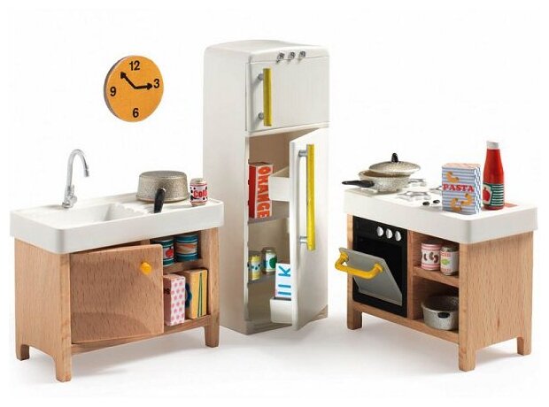 Мебель для куклы Djeco Кухня - фото №1