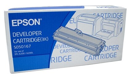 Картридж Epson C13S050167, 3000 стр, черный