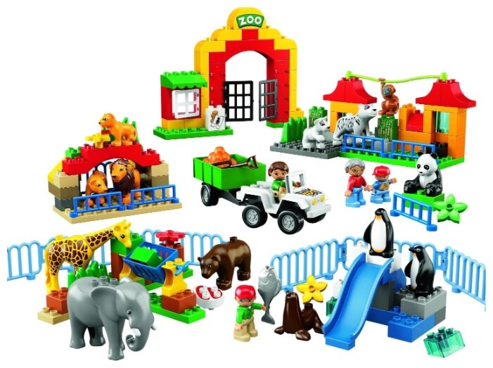 lego duplo safari zoo