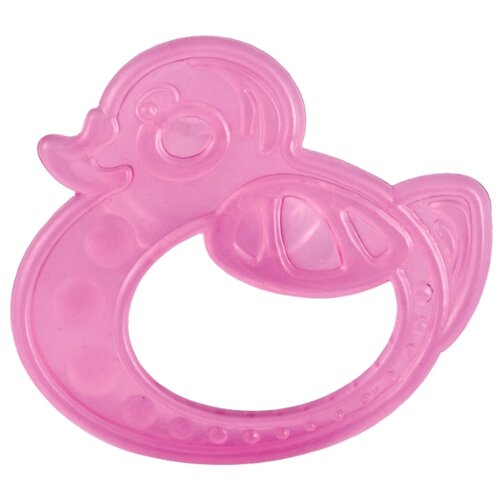 фото Прорезыватель Canpol Babies Elastic teether 13/109 розовая уточка