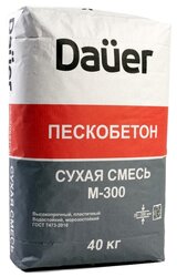 Пескобетон Dauer М300, 40 кг