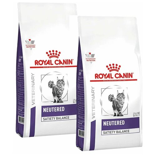 Сухой корм ROYAL CANIN NEUTERED SATIETY BALANCE для кастрированных и стерилизованных котов и кошек контроль веса (3,5 + 3,5 кг)