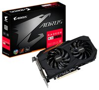 Видеокарта GIGABYTE Radeon RX 570 1280MHz PCI-E 3.0 4096MB 7000MHz 256 bit DVI HDMI HDCP Aorus Retai