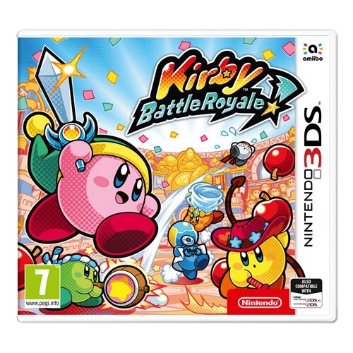 Игра Kirby Battle Royale для Nintendo 3DS, картридж