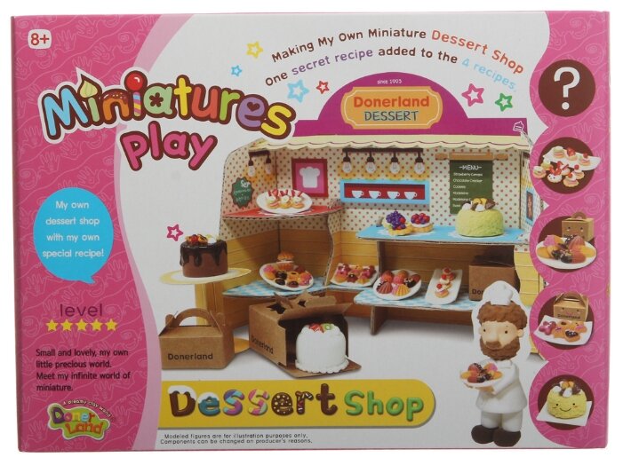 Полимерная глина Donerland Miniature Play Desert Shop (NA15012)