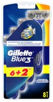 Одноразовый бритвенный станок Gillette Blue 3 3 шт.