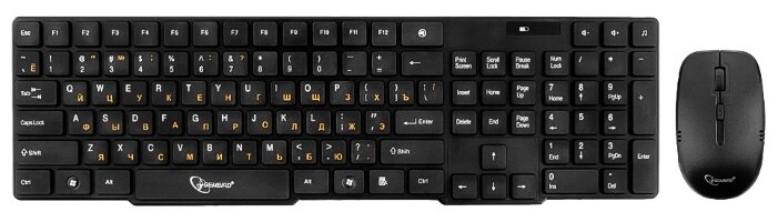 Клавиатура и мышь Gembird KBS-7100 Black USB