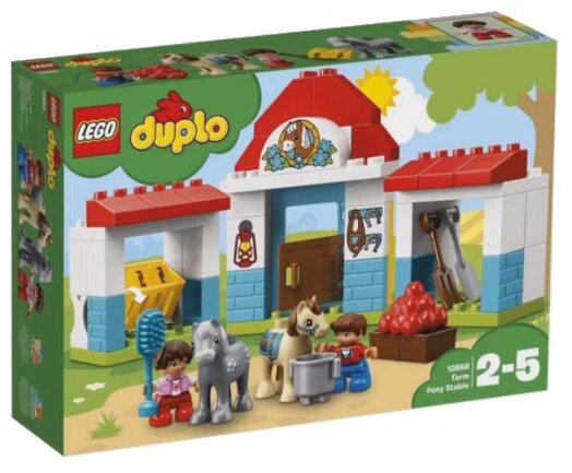 Lego 10868 Duplo Конюшня на ферме