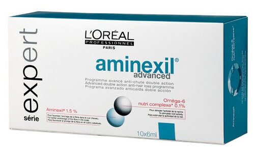 L'Oreal Professionnel Serie Expert Aminexil Advanced Профессиональное средство против выпадения волос, 6 мл, 10 шт., ампулы - фотография № 5