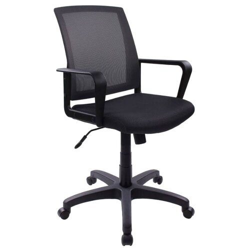 фото Компьютерное кресло бюрократ ch-498 офисное, обивка: текстиль, цвет: черный