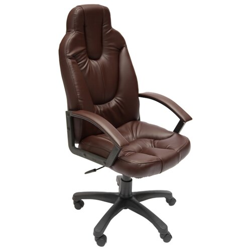 фото Компьютерное кресло tetchair нео 2, обивка: искусственная кожа, цвет: коричневый