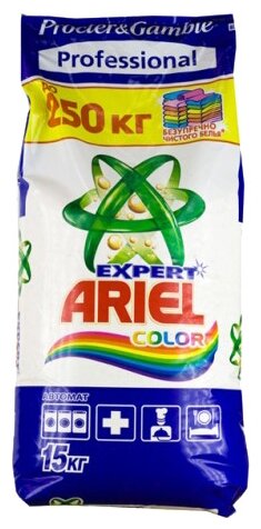 Стиральный порошок Ariel Color Professional, для цветных тканей, 15 кг - фото №5