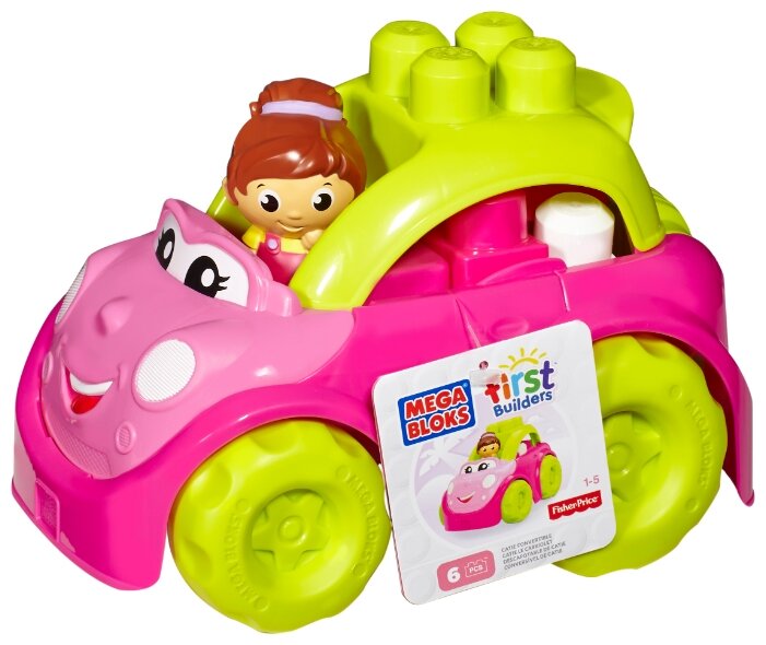 Mega Bloks First Builders CND84 Кабриолет Кэти