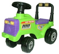 Каталка-толокар Molto Трактор Митя (7956) со звуковыми эффектами зеленый