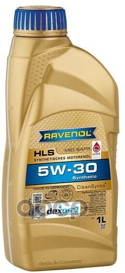 Ravenol Моторное Масло Ravenol Hls Sae 5W-30 ( 1Л) New