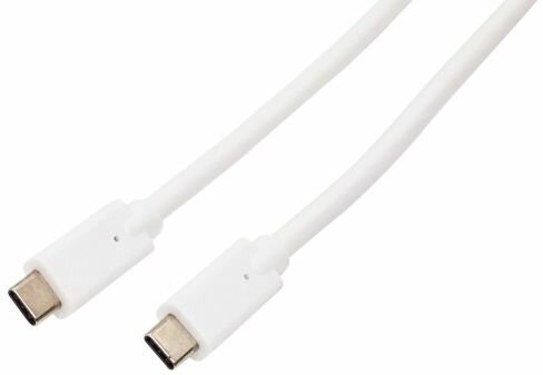 Кабель USB Type-C 3.1 Filum FL-C-U31-CM-CM-1M 1 м, USB 3.1, белый, 3A, разъемы: USB A Type-C - USB Type-C, пакет