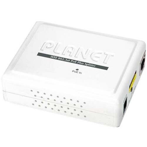 PoE сплиттер Planet POE-161S, встроенный БП Gigabit IEEE802.3at High Power PoE Splitter - 5V/12V poe сплиттер planet poe 161s