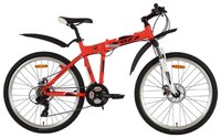 Горный (MTB) велосипед Foxx Zing H2 26 (2018) красный 18" (требует финальной сборки)