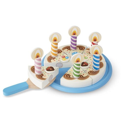 фото Набор продуктов с посудой melissa & doug birthday party 511