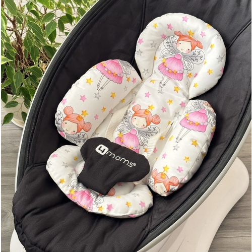 Вкладыш для шезлонга Мамару 4moms mamaroo Феечки, 55 х 35 см