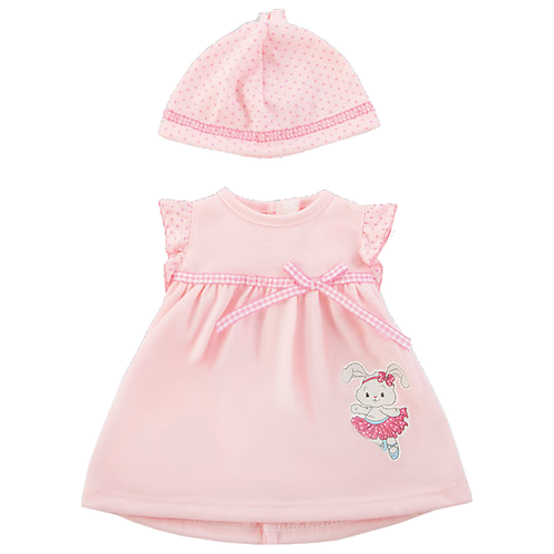Купить Mary Poppins Платье и шапочка для кукол 38 - 42 см 452066 розовый, Одежда для кукол