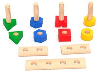 Развивающая игрушка Мир деревянных игрушек Д189 разноцветный