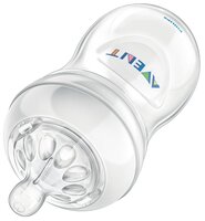 Соска Philips AVENT Natural силиконовая 1м+ 2шт. SCF652/27 бесцветный