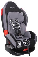 Автокресло группа 1/2 (9-25 кг) Baby Care BC-02 Люкс Леопардик оранжевый