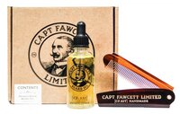 Captain Fawcett Набор для бороды и усов Private Stock Beard Oil & Folding Pocket Beard Comb