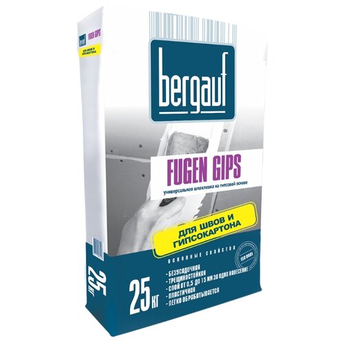 фото Шпатлевка bergauf fugen gips