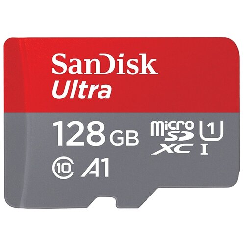 фото Карта памяти SanDisk Ultra microSDXC Class 10 UHS Class 1 A1 100MB/s 128GB + SD adapter