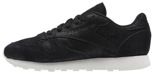 reebok classic leather shimmer black