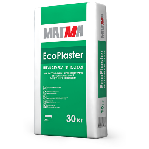 фото Штукатурка магма ecoplaster 30 кг