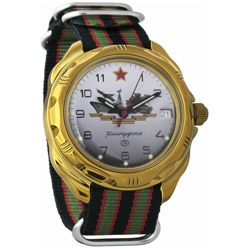 Наручные часы Восток Командирские, мультиколор наручные часы восток командирские механические командирские 219823 multicolor мультиколор
