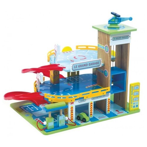 фото Le Toy Van Гараж с машинкой и