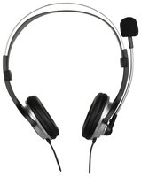 Компьютерная гарнитура SPEEDLINK SL-8728-BKSV CHRONOS Stereo Headset черный/серебристый