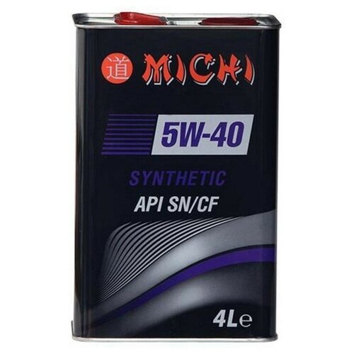 Масло моторное Michi 5w-40 SN/CF (Синтетика), 4 л