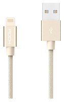 Кабель Rock Metal Charge & Sync Round Cable 20 0.2 м rose gold