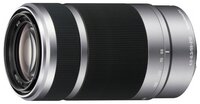 Объектив Sony 55-210mm f/4.5-6.3 E (SEL-55210) серебристый/черный