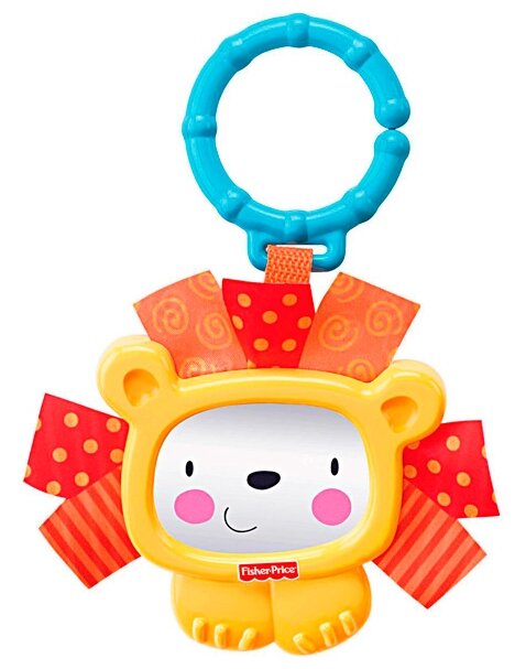 Подвесная игрушка Fisher-Price Львенок (X5410), оранжевый