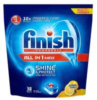 Finish All in 1 таблетки (лимон) для посудомоечной машины 38 шт.