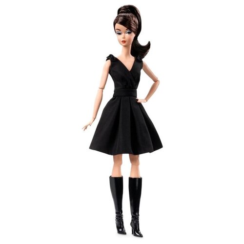 Купить Кукла Barbie Classic Black Dress Brunette (Барби Классическое черное платье брюнетка), Barbie / Барби